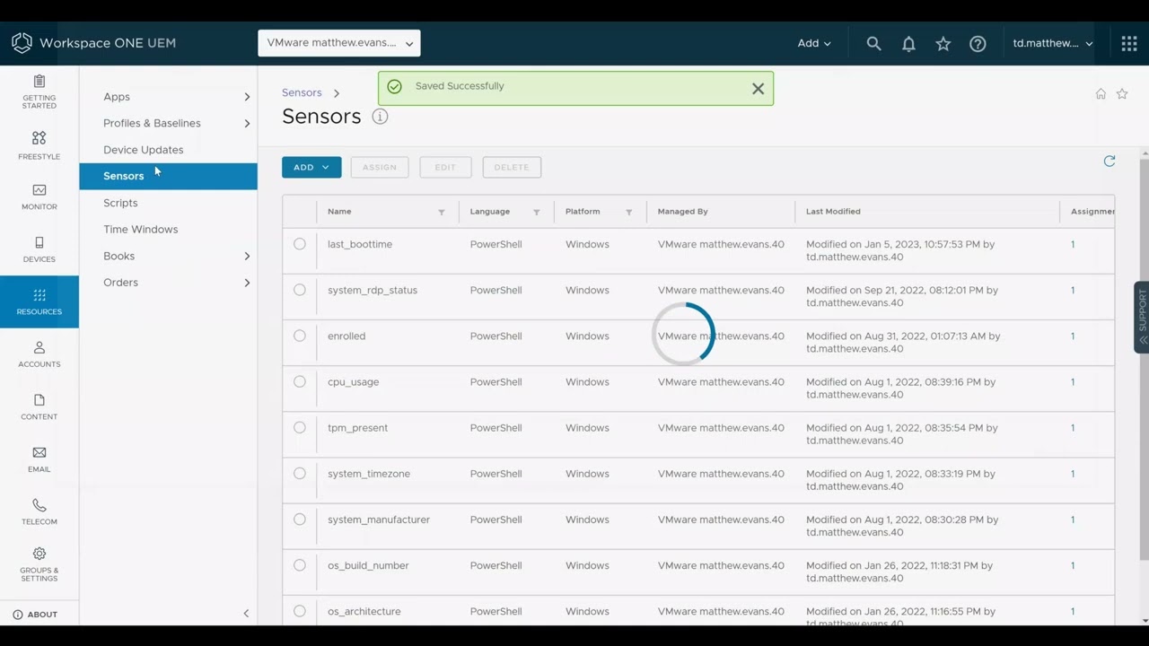 Using ChatGPT to create Sensors in VMware Workspace ONE UEM
