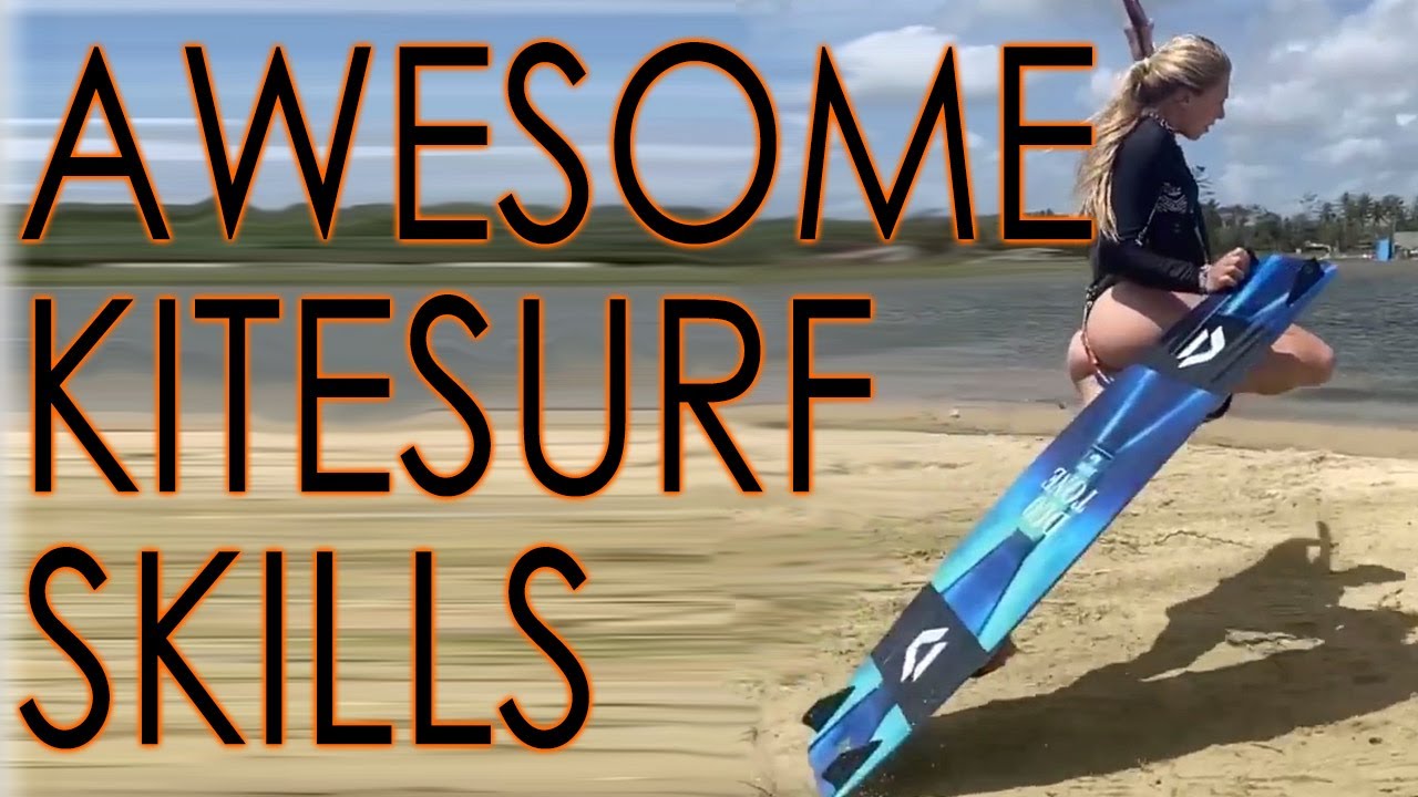 Awesome Kitesurf Skills, Tricks & Stunts