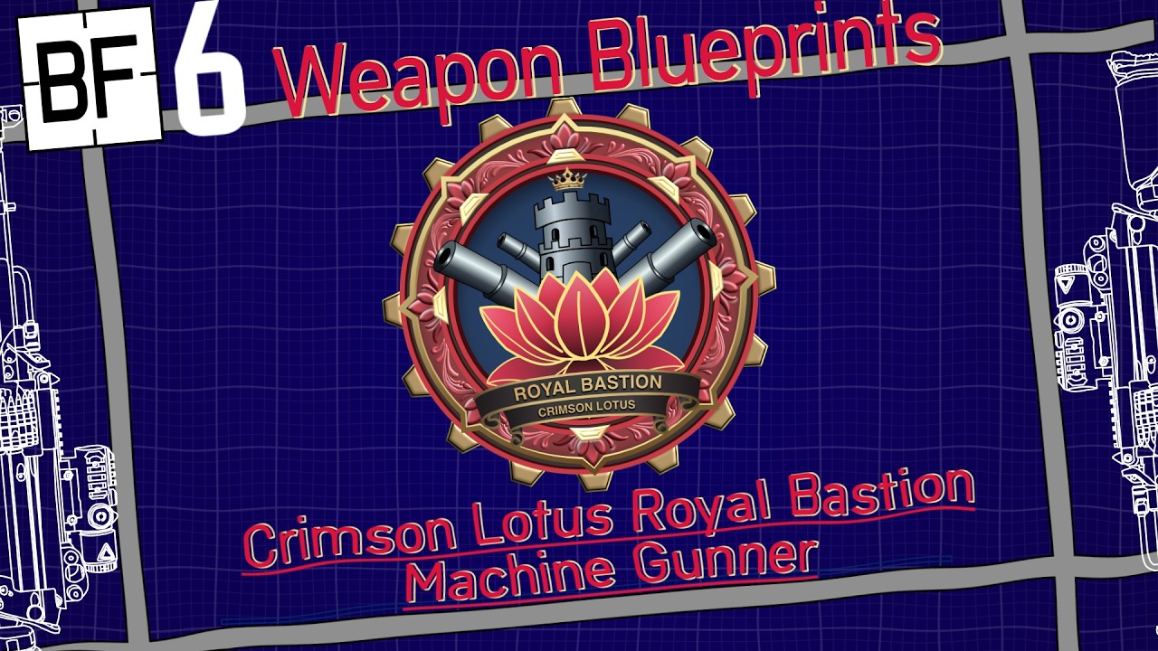 BF6 Weapon Blueprints - Ep2 - Royal Bastion MG