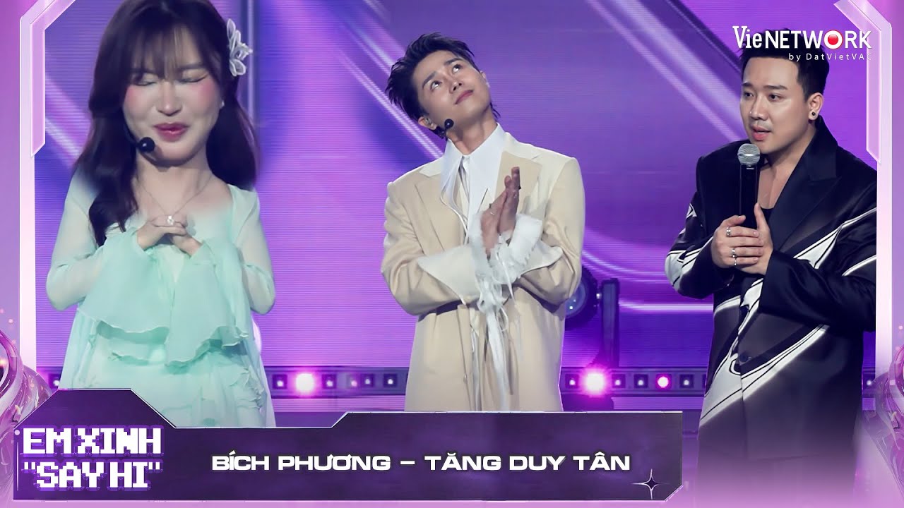 Bích Phương xấu hổ khi Trấn Thành nhắc khéo về Tăng Duy Tân | EM XINH SAY HI