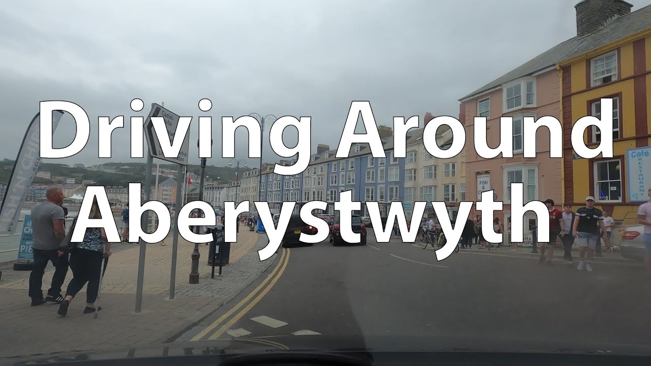 Driving around Aberystwyth (UK)