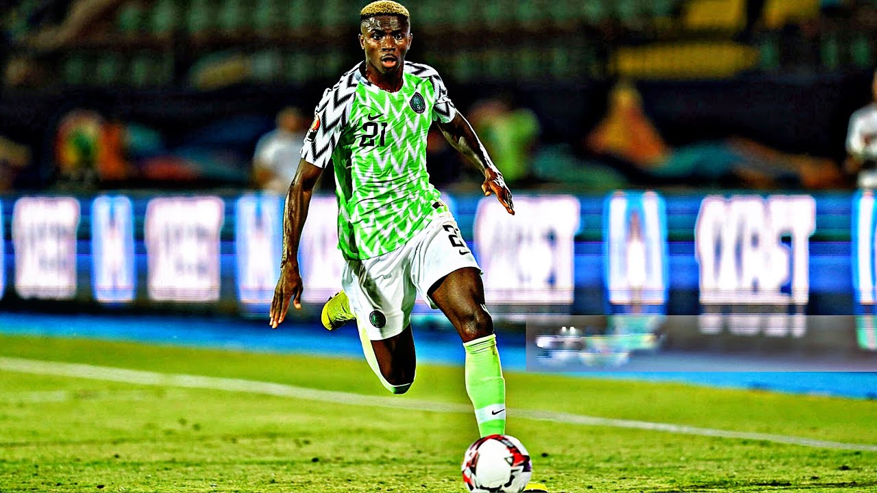 Victor Osimhen Vs Lesotho | 2 Goals & Assists MOTM | 17/11/19