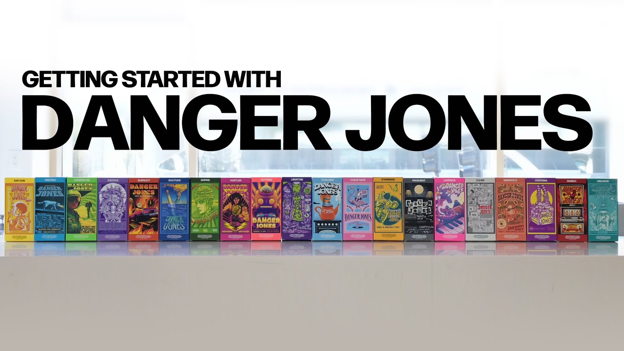 Начало работы с полуперманентной краской Danger Jones