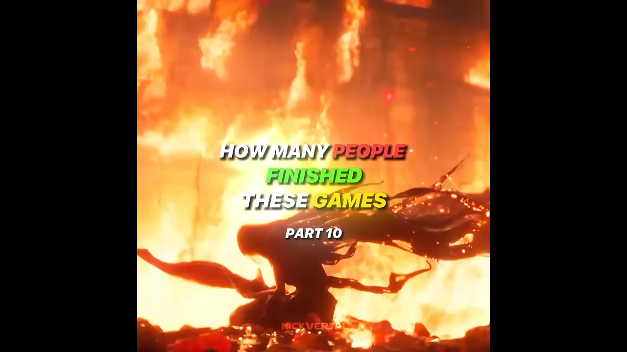 HOW MANY PEOPLE FINISHED THESE GAMES #gaming #games #ps5 #ps4  #editing #shorts