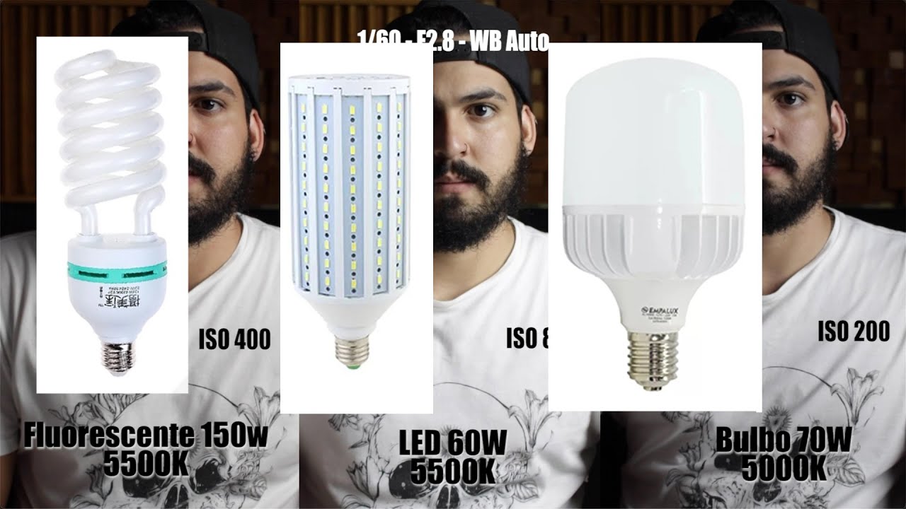 Lâmpadas para Softbox Comparativo em 2021  - (Led, Fluorescente, Bulbo)
