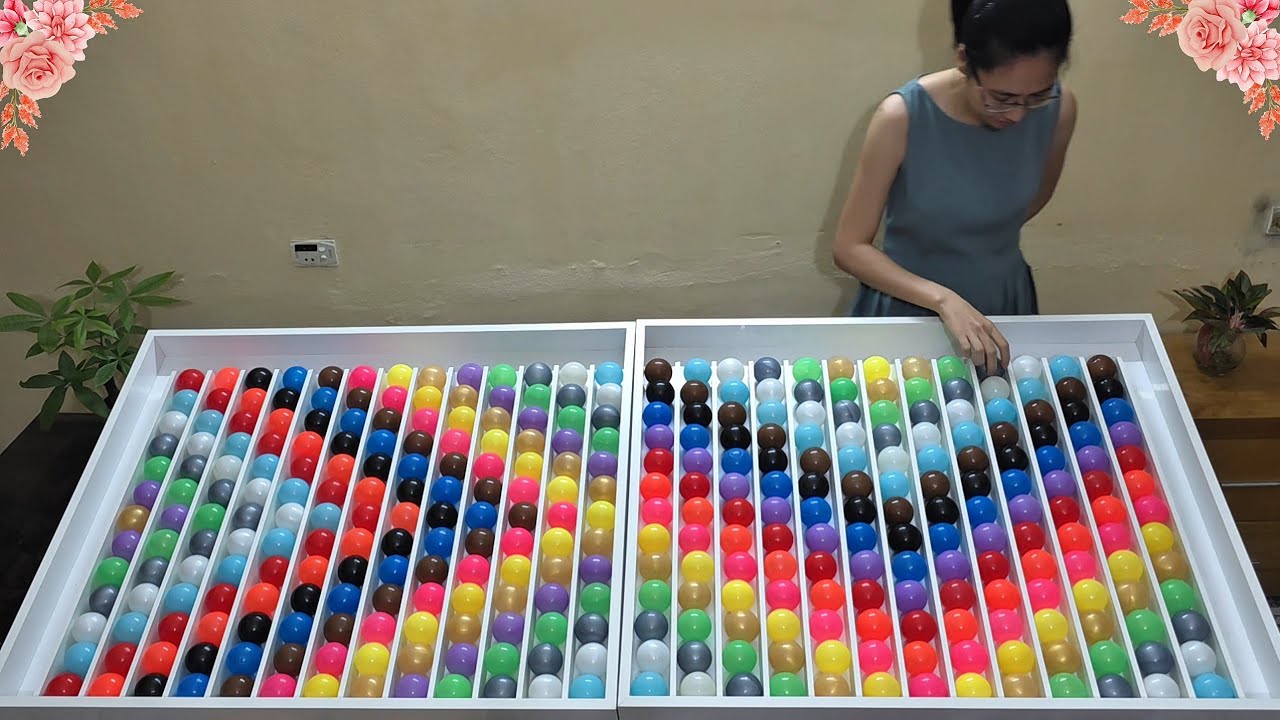 ASMR Puzzle – Ball Sorting Challenge 🔵🧩