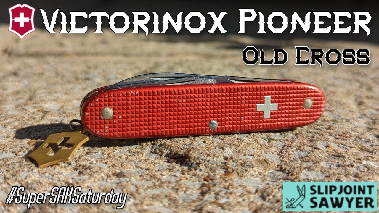 Victorinox Pioneer Old Cross Swiss Army Knife 0.8201.20 53841#supersaksaturday
