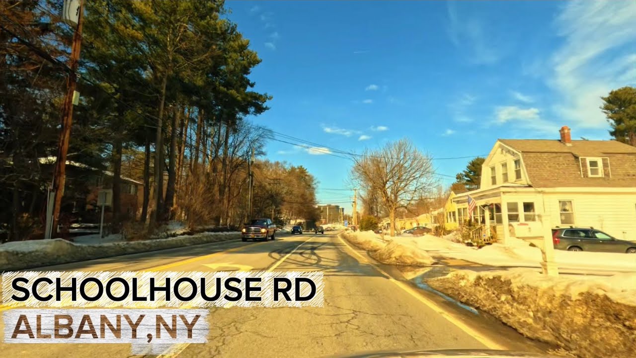 A short tour drive around schoolhouse rd Albany ny 