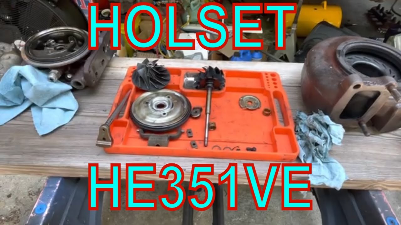 Holset HE351VE VGT Turbo: распространённые неисправности, разборка, первоначальная очистка и осмо...