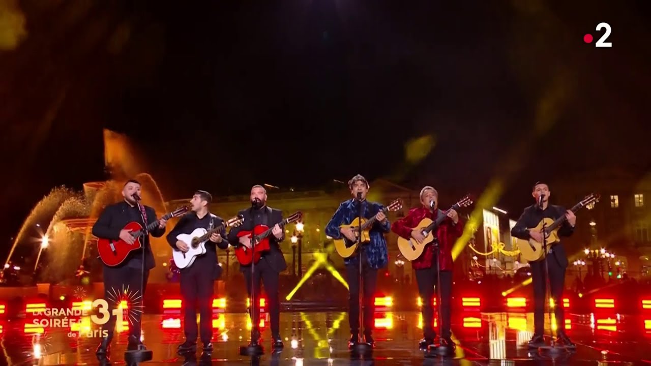 France 2   CHICO & LES GYPSIES...La Grande Soirée du 31 12 2023 de Paris.BONNE ANNEE 2024 💕🎵🥂🤗