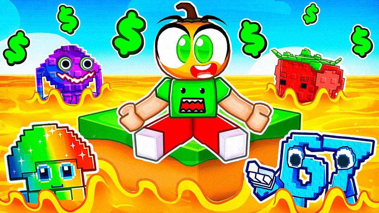 Tehlikeli Lavlar Yükselmeden Brainrotları Kurtarabilecek Miyiz? 🔥 | Roblox