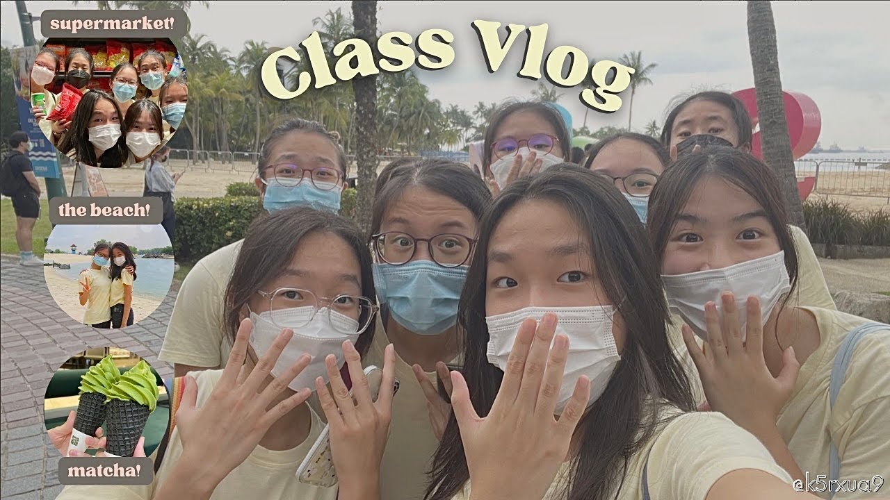 SINGAPORE SCHOOL VLOG | sentosa & orchard 🏖 🛍 | vlog 01