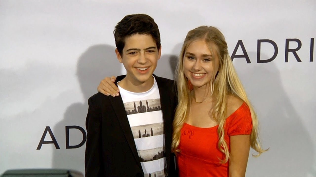 Joshua Rush and Emily Skinner 