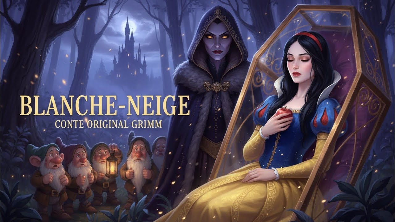 Blanche-Neige (Frères Grimm) | Conte Original Complet 🖤