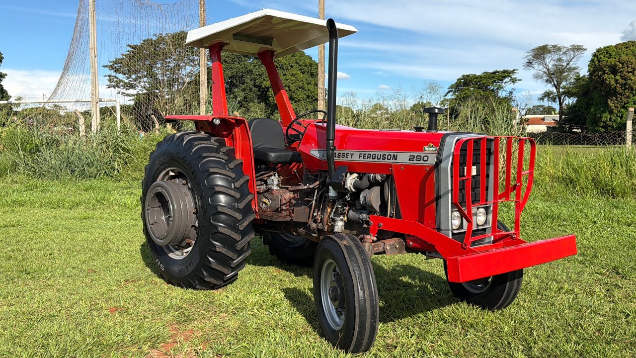 MASSEY FERGUSON 290 A VENDA!!! MOTOR NOVO,TURBO,SÉRIE PESADO,REVISADO,PRONTO PARA TRABALHO,EXTRA D++