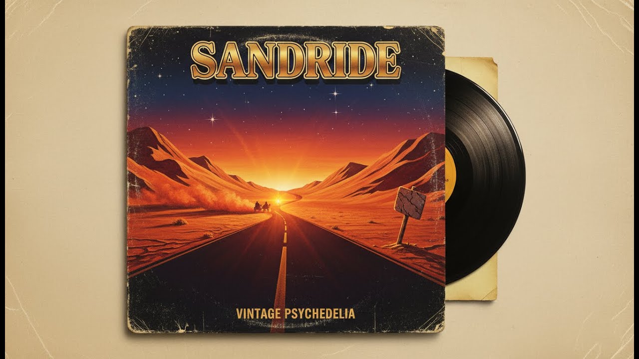 SANDRIDE [FULL ALBUM] | 70s DESERT PSYCHEDELIC ROCK