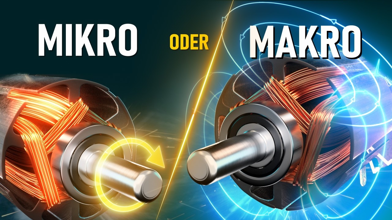 Wie funktioniert ein Elektromotor? DC‑Motor Aufbau & Lorentzkraft & Magnetfelder in 3D erklärt