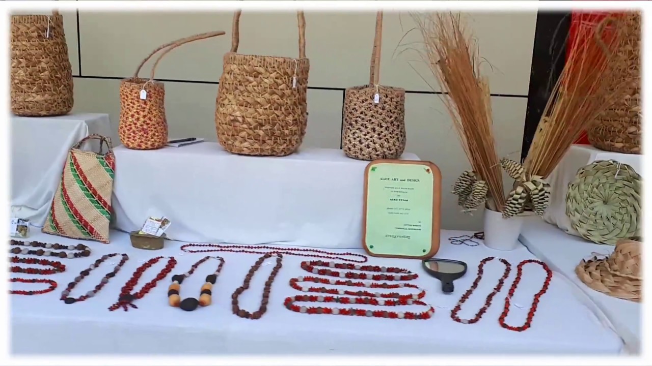 Crafts,  Art, and Food At An Australian Market - COTTERS MARKET in Townsville