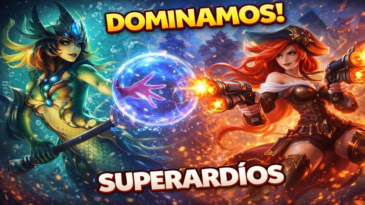 NAMI + MISS FORTUNE = BOTLANE ILEGAL 💦🔥 STOMPEAMOS LA PARTIDA EN 15 MIN | Nadie sobrevivió