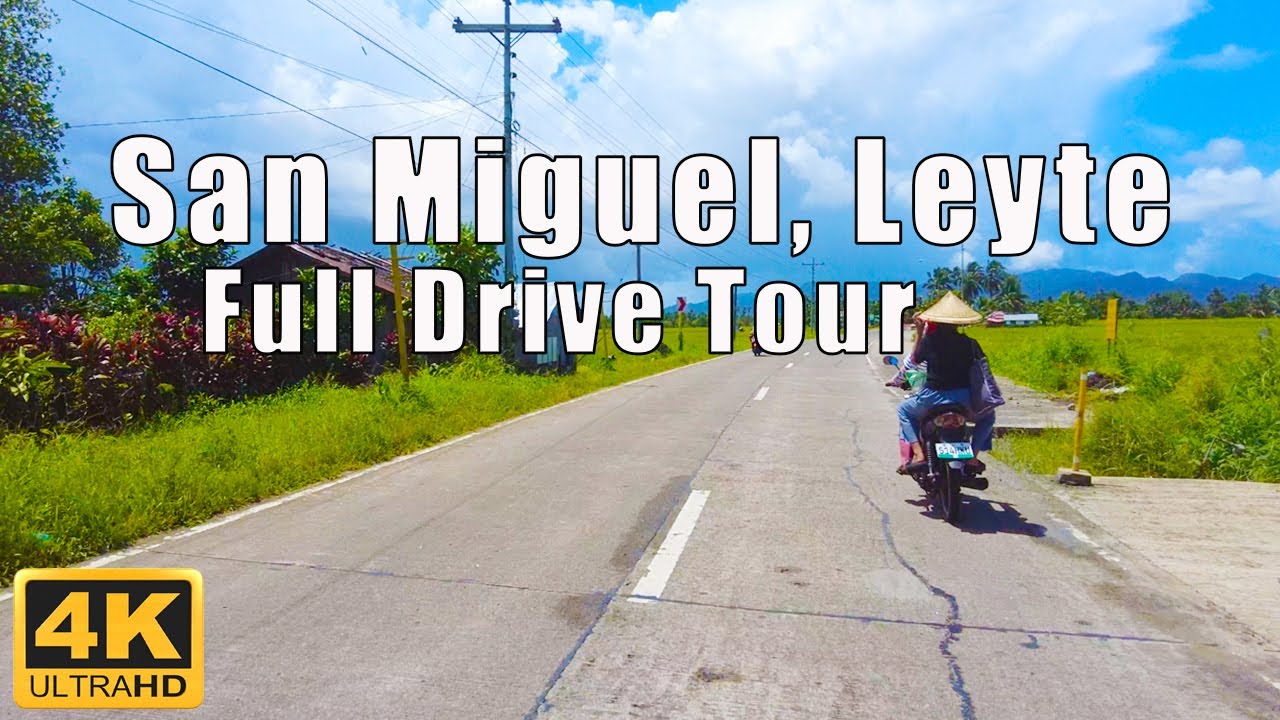 Tacloban to San Miguel Leyte Full Drive Tour | Drive Tour 4K | Julanders