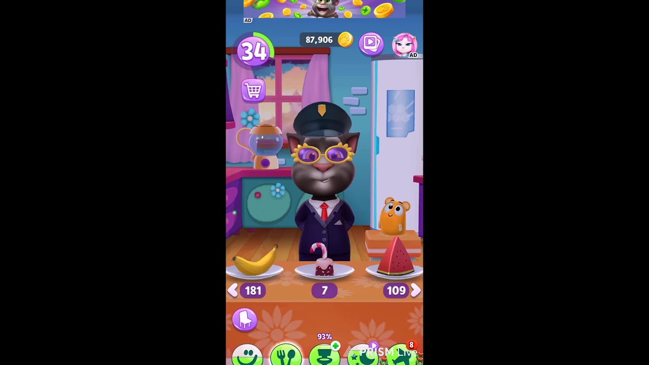🔴 my talking tom live gameplay #live #talkingtom #fangame #shorts