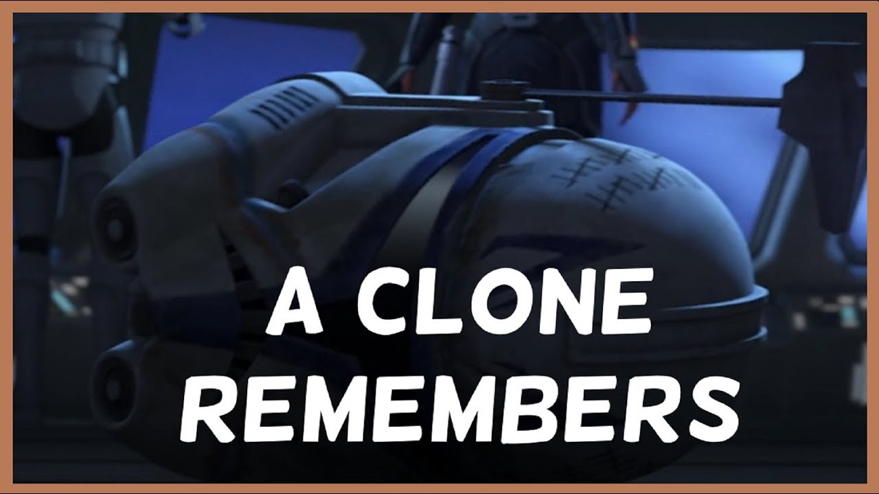 A Clone remembers the Clone Wars