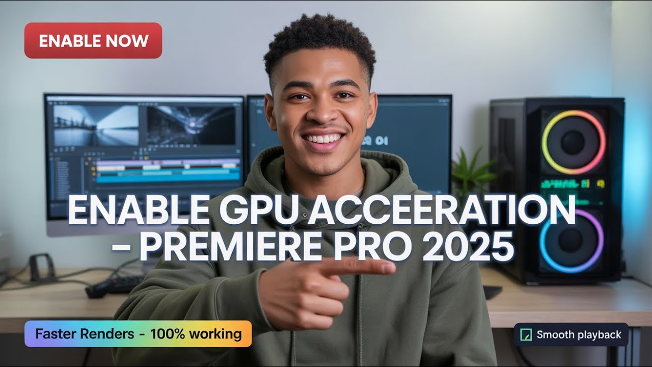 How to enable GPU acceleration Premiere Pro 2025