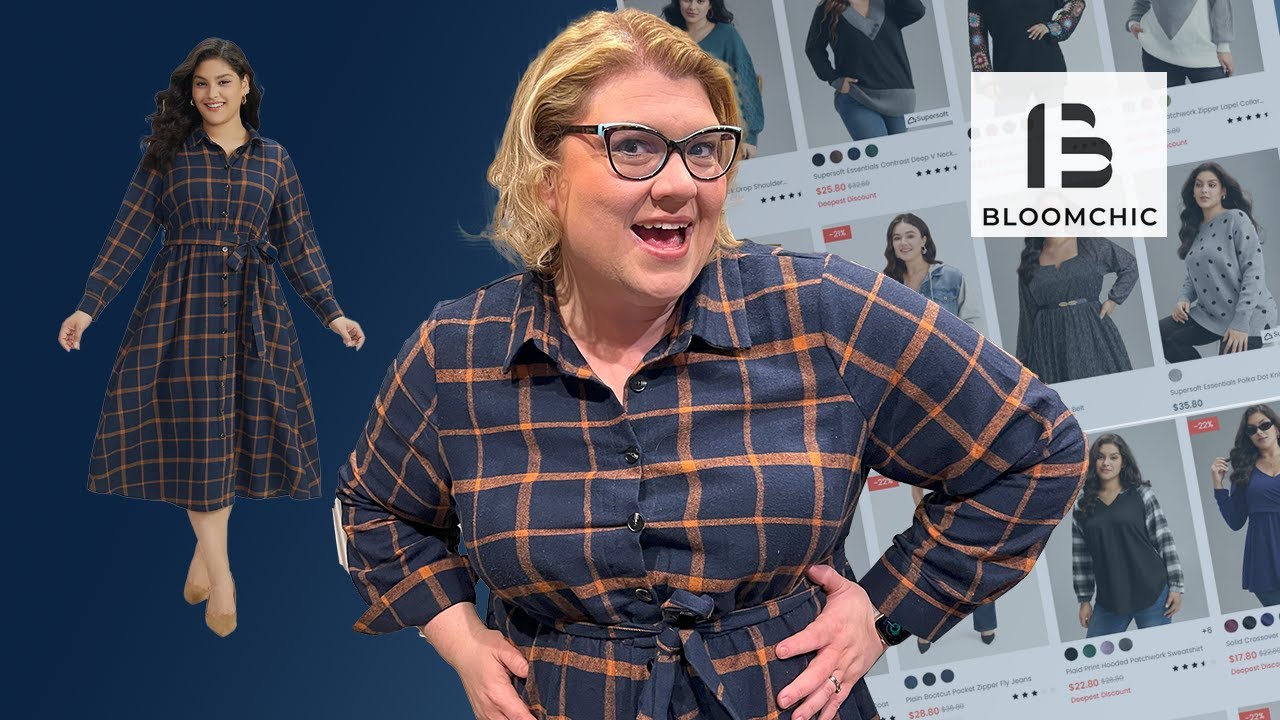 МИЛАЯ И ДЕШЁВАЯ? | ДЕВЯТЬ моделей plus-size ДО 200 ДОЛЛАРОВ | BLOOMCHIC: примерка одежды больших ...