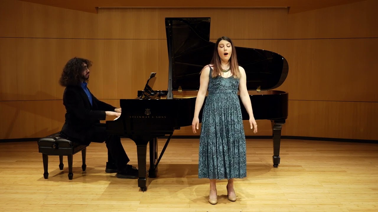 Non disperar from Giulio Cesare by G.F. Handel - Rachel Hanauer, Soprano; Felix Jarrar, piano