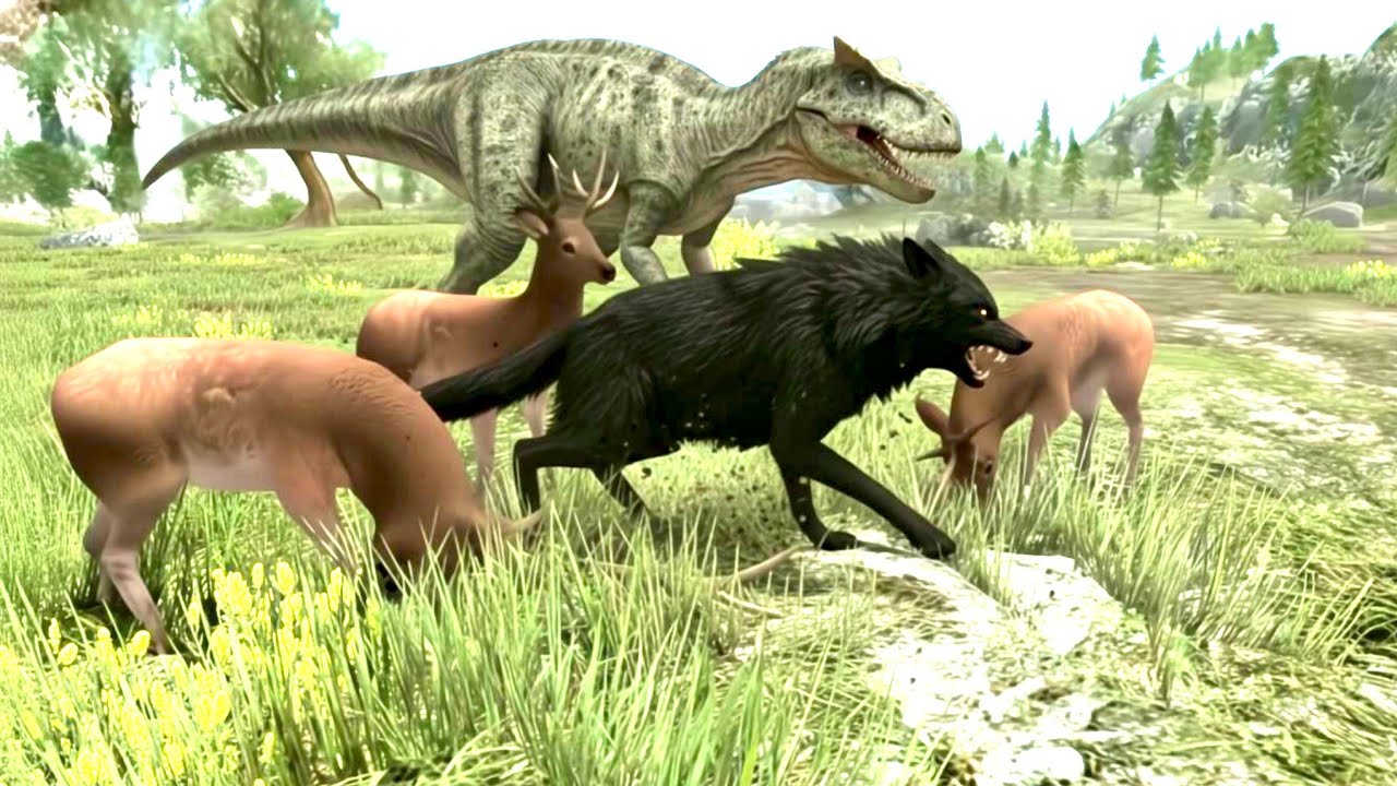 Wolf vs Wild Animals Fighting 🐺 The Wolf Gameplay | INSANE GAMER 🎮