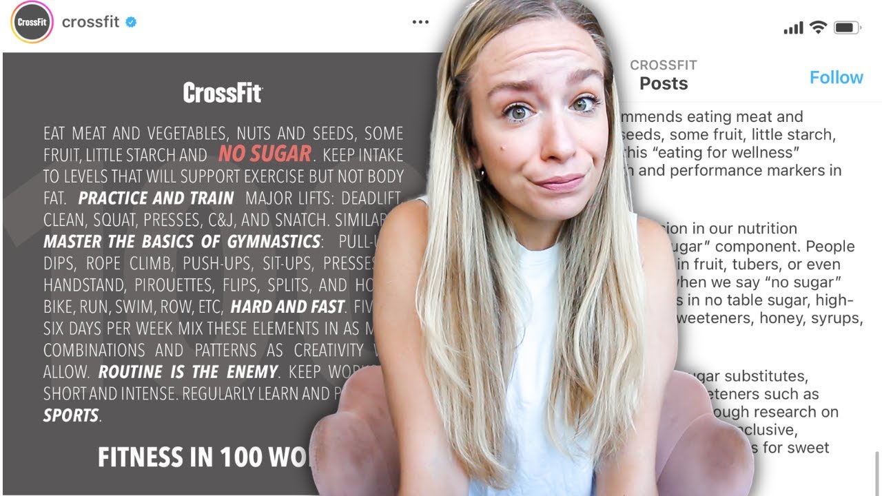 IS CROSSFIT PERPETUATING EATING DISORDERS? | my honest opinion on crossfit