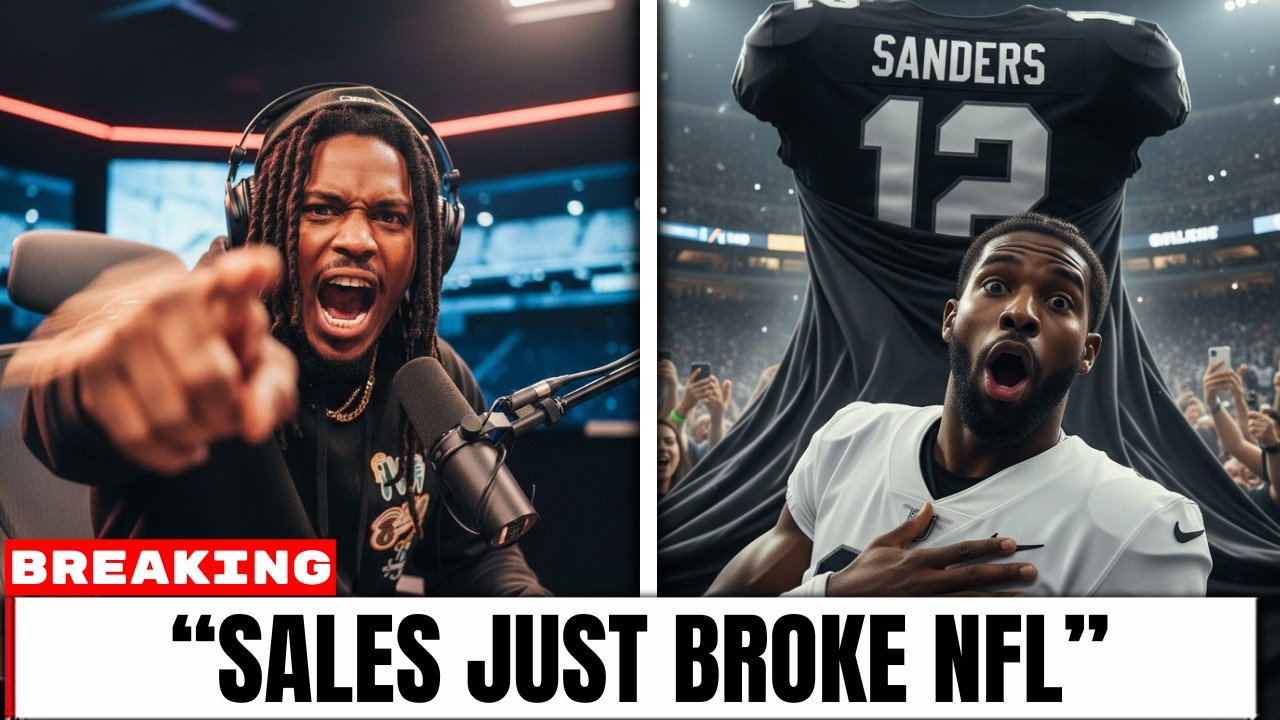Cam Newton GOES OFF After Shedeur Jersey Sales HIT $30M