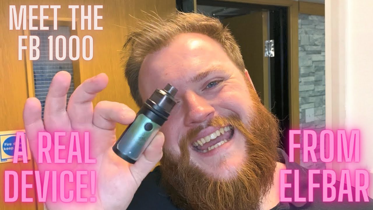 ELFBAR MADE A REUSABLE DEVICE! AND IT IS AMAZING! ELFBAR FB1000- WHO NEEDS DISPOSABLES!?