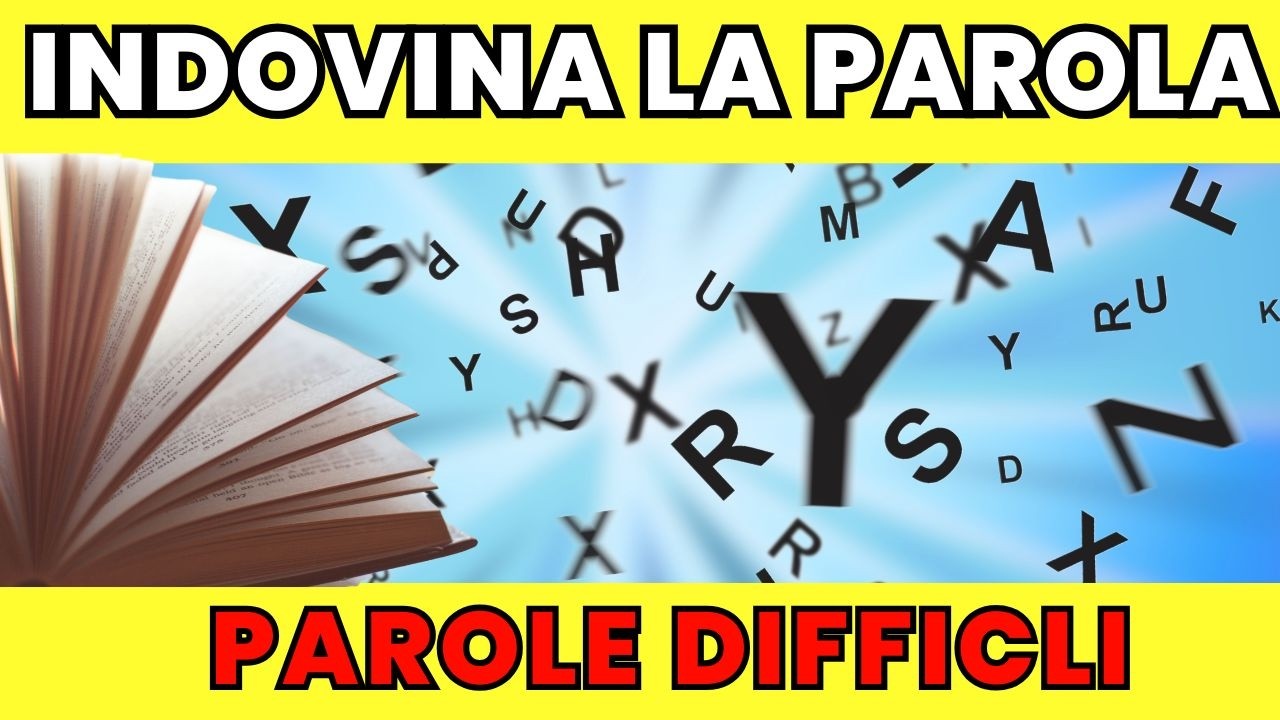 Conosci Queste 50 Parole Difficili Italiane? Test Italiano per Geni