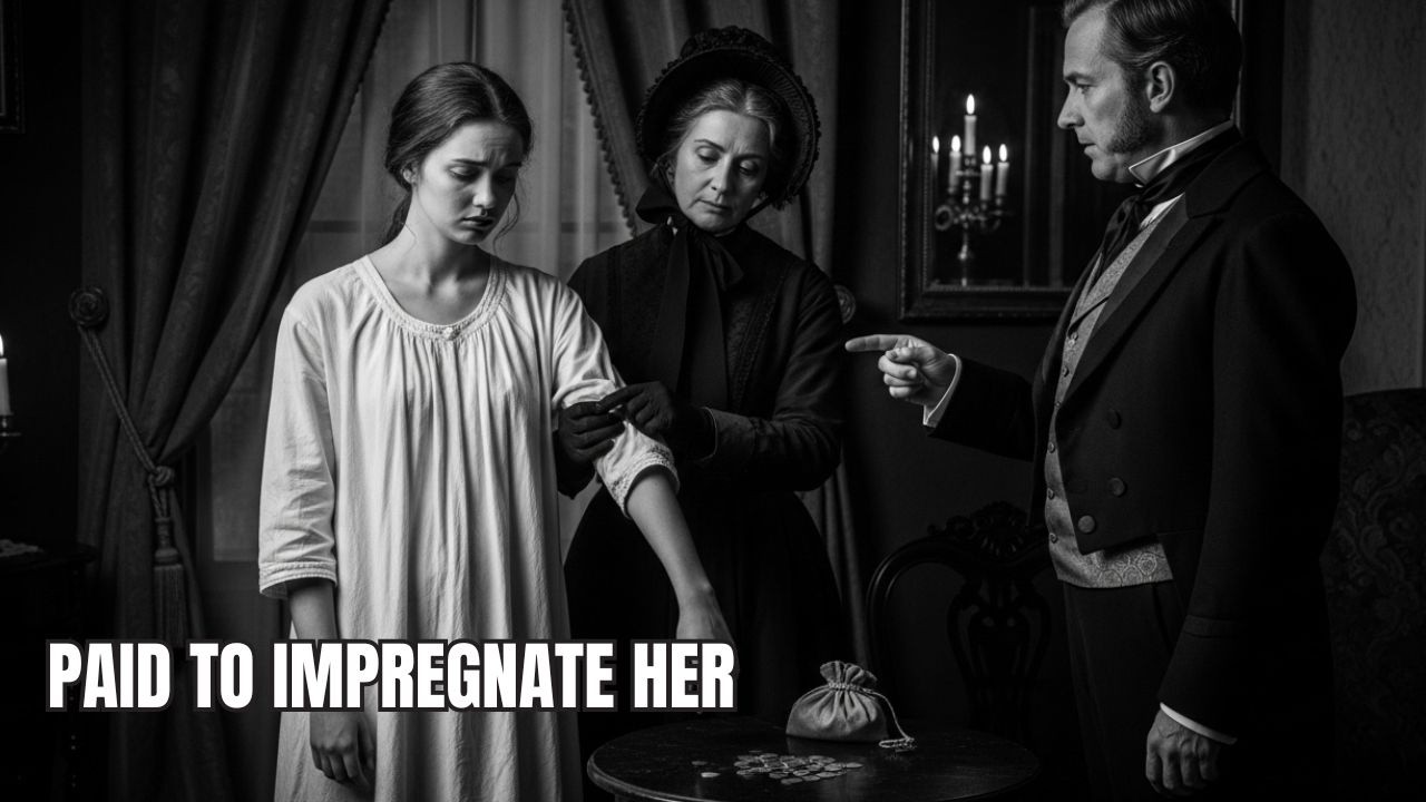 A wealthy widow pays young men to impregnate her daughters: Boston, 1852