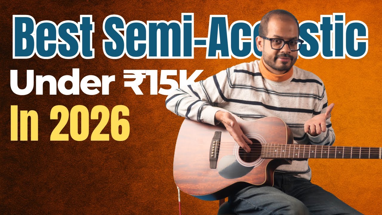 Best Budget Semi-Acoustic Guitar Under ₹15000? | Cort AD500MCE Review 2026