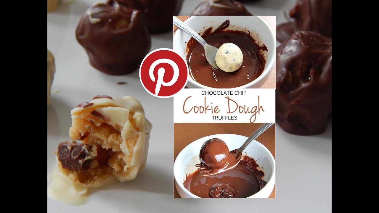 Recette inspiration  Pinterest : Cookie Dough Truffles | Ellie Pâtisserie