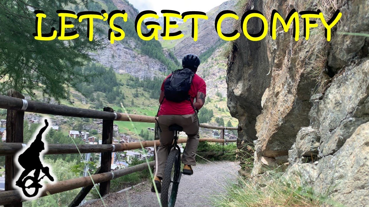Getting Comfortable in the Unicycle Saddle