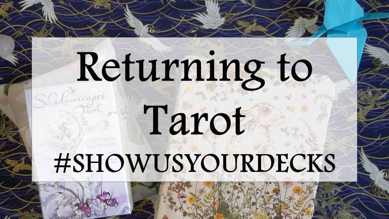 Returning to Tarot | VR #showusyourdecks
