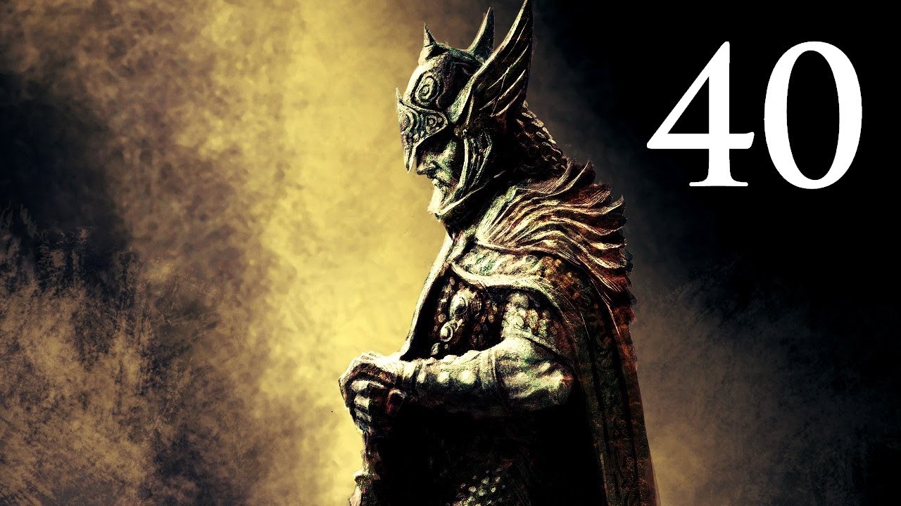 Elder Scrolls V: Skyrim - Walkthrough - Part 40 - Blood Dragon Battle (Skyrim Gameplay)