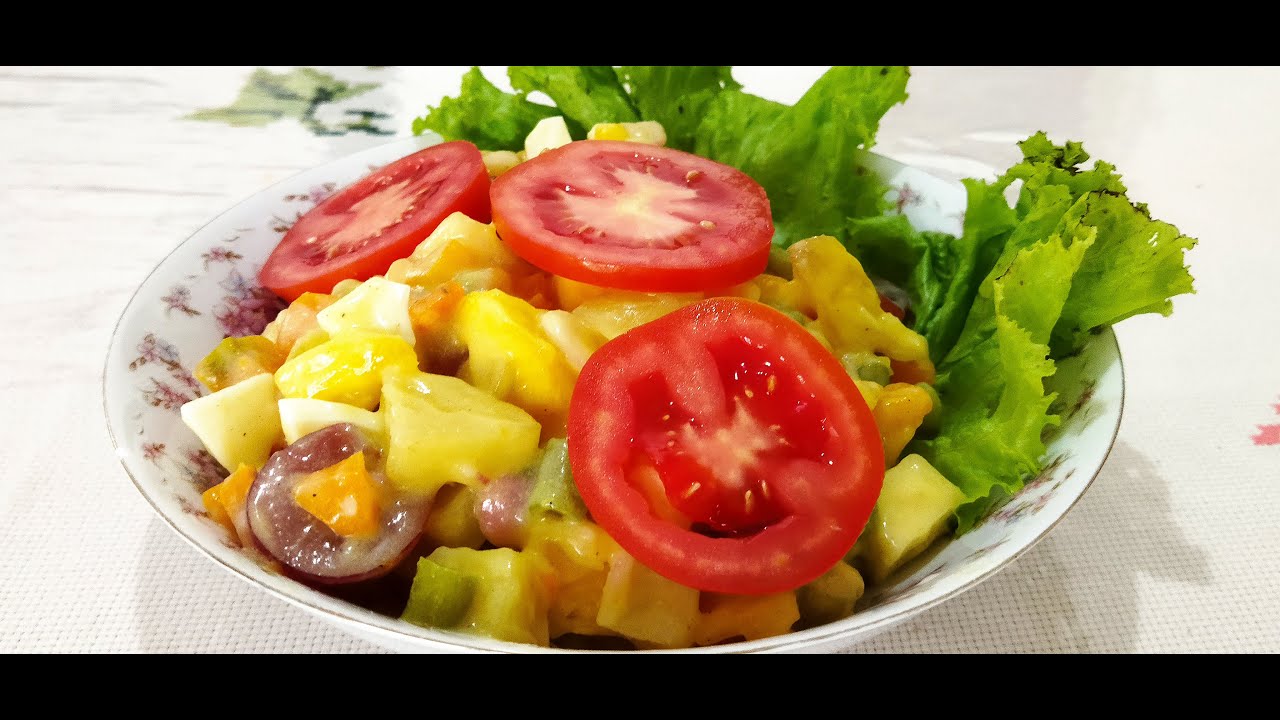 MEMBUAT HUZARENSLA SALAD SEHAT UNTUK KELUARGA - RESEP KUNO BELANDA