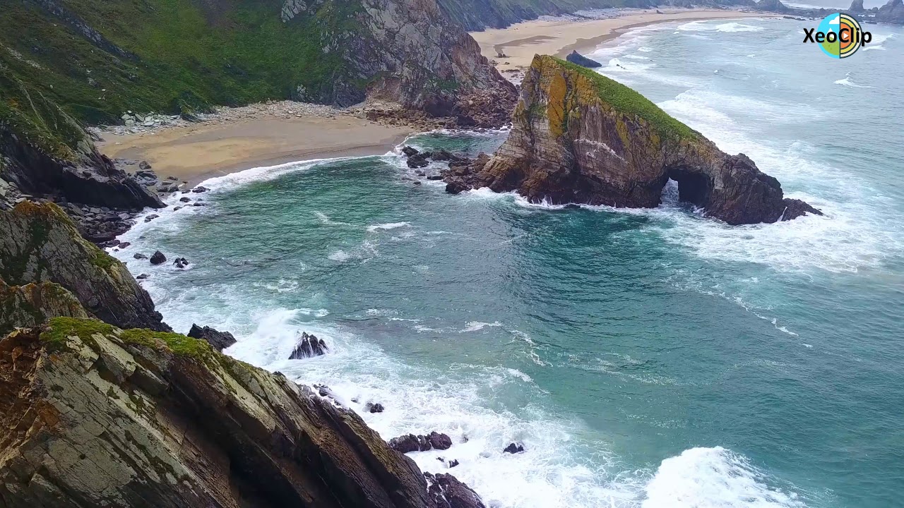 Riqueza xeolóxica e paisaxística de Galicia | Escolma 2019 |  XeoClip  (Secuencias de dron)