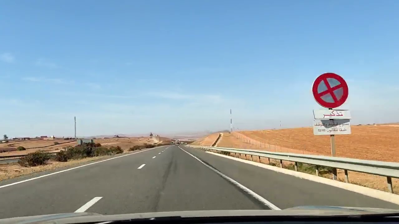 route de marrakech a rabat en 50 minutes