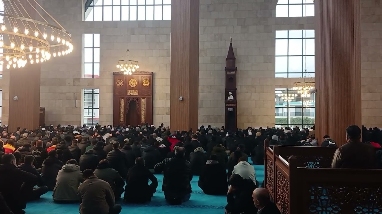 * KARTEPE KENT MEYDANI CAMİİ'NDE 2. CUMA NAMAZI... 🕌💕🤲 (27 Şubat 2026)