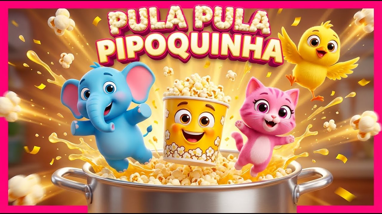 PULA PULA PIPOQUINHA (Pula sem parar) - Música Infantil - OFICIAL
