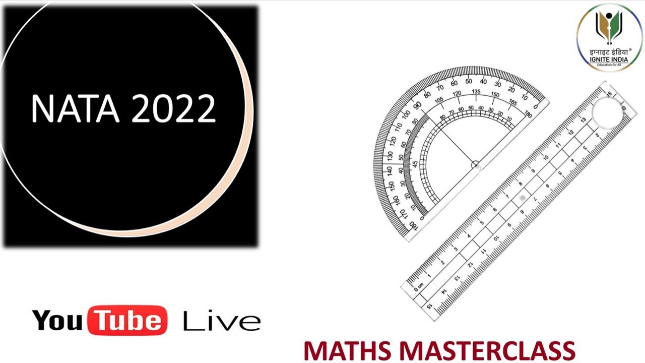 NATA2022 MATHS MASTERCLASS || SCORE 180+