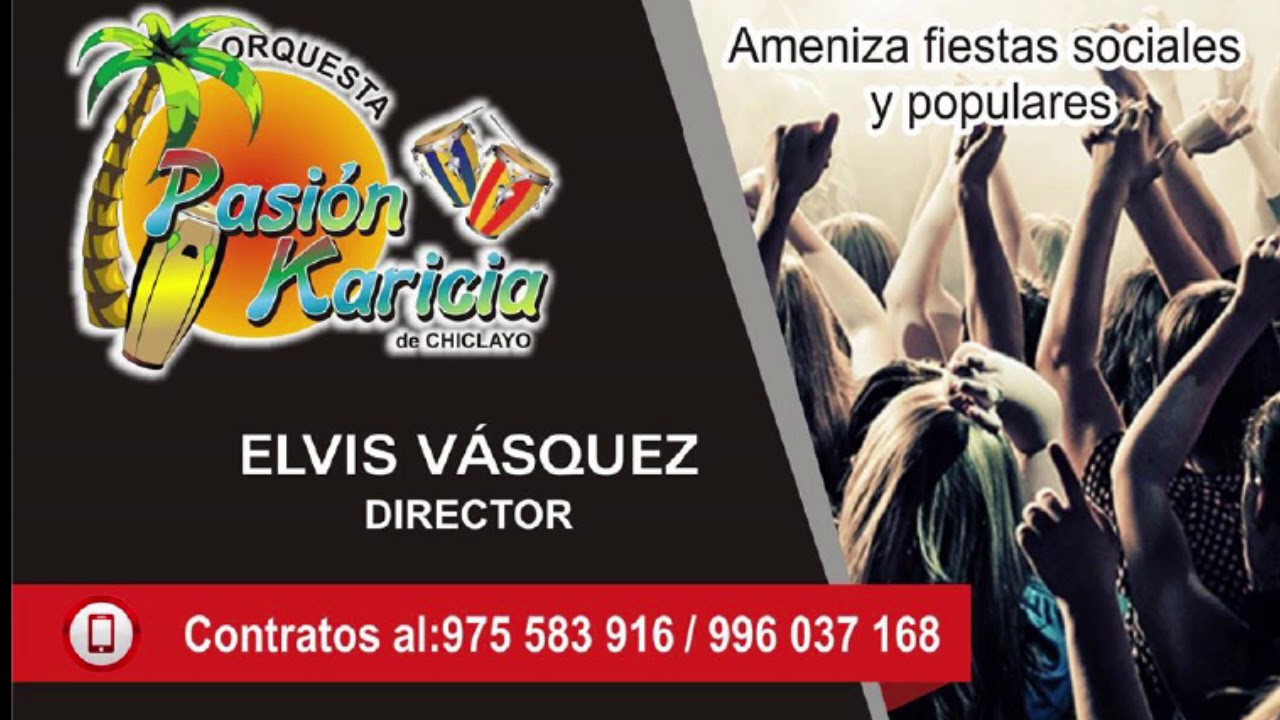 PIENSO EN TI  -  PASION KARICIA (autor : Elvis Vasquez)