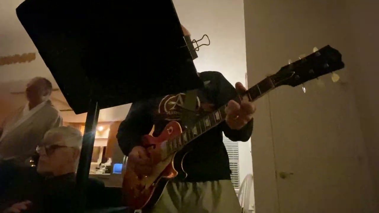 The Rage Hill Sages (feat, SJH on vocals) &ldquo;Don&rsquo;t Think Twice, It&rsquo;s All Right&rdquo;.