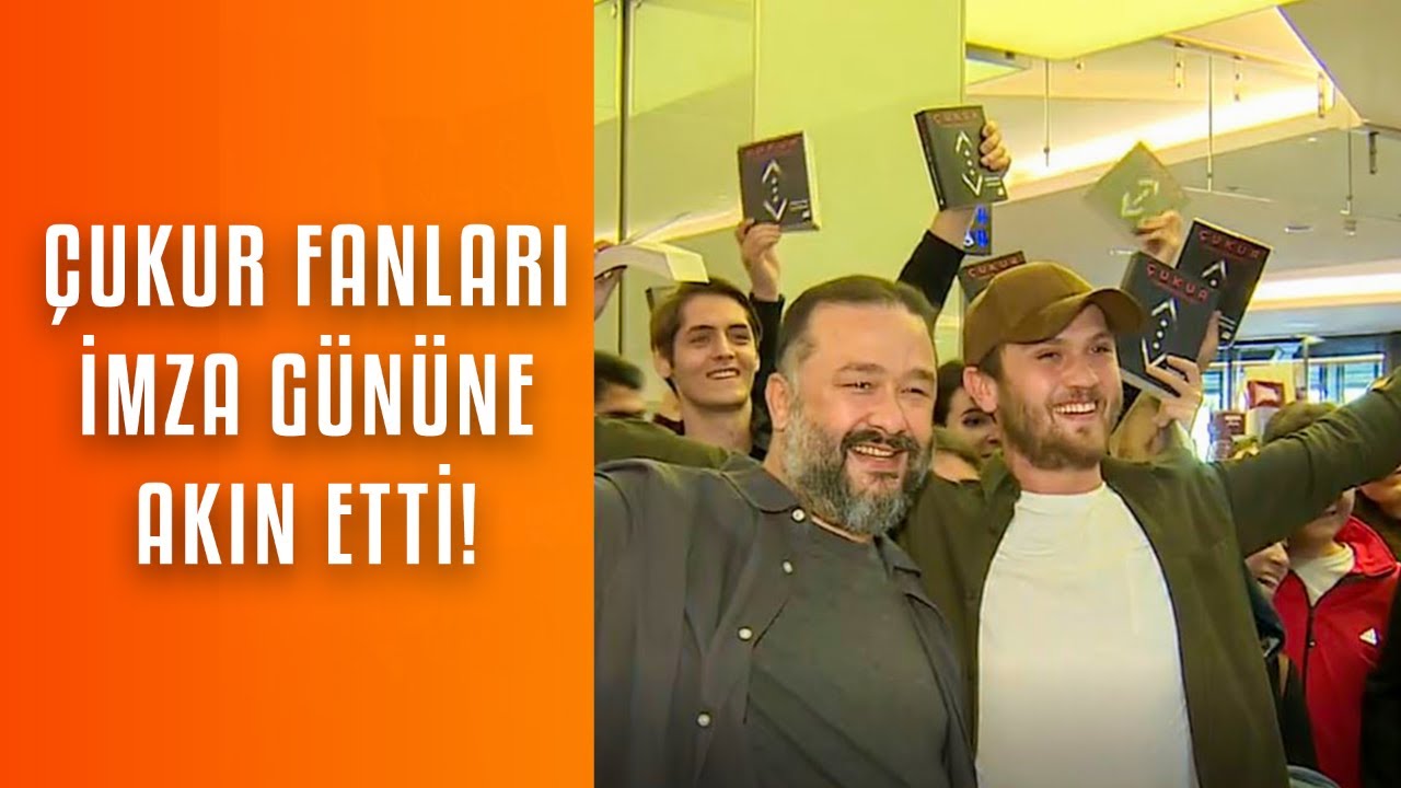 Çukur-Yamaç'ın Dönüşü Kitap Oldu! | Çukur Dizisi Oyuncuları Katıldı...