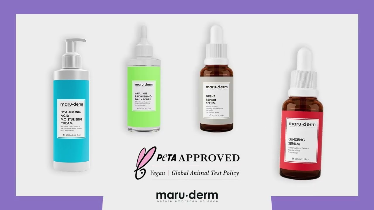 Maruderm | PETA Onaylı Vegan &Uuml;r&uuml;nler